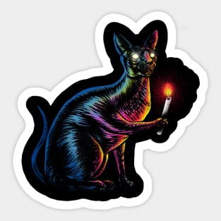 Mystery of Sphynx Sticker